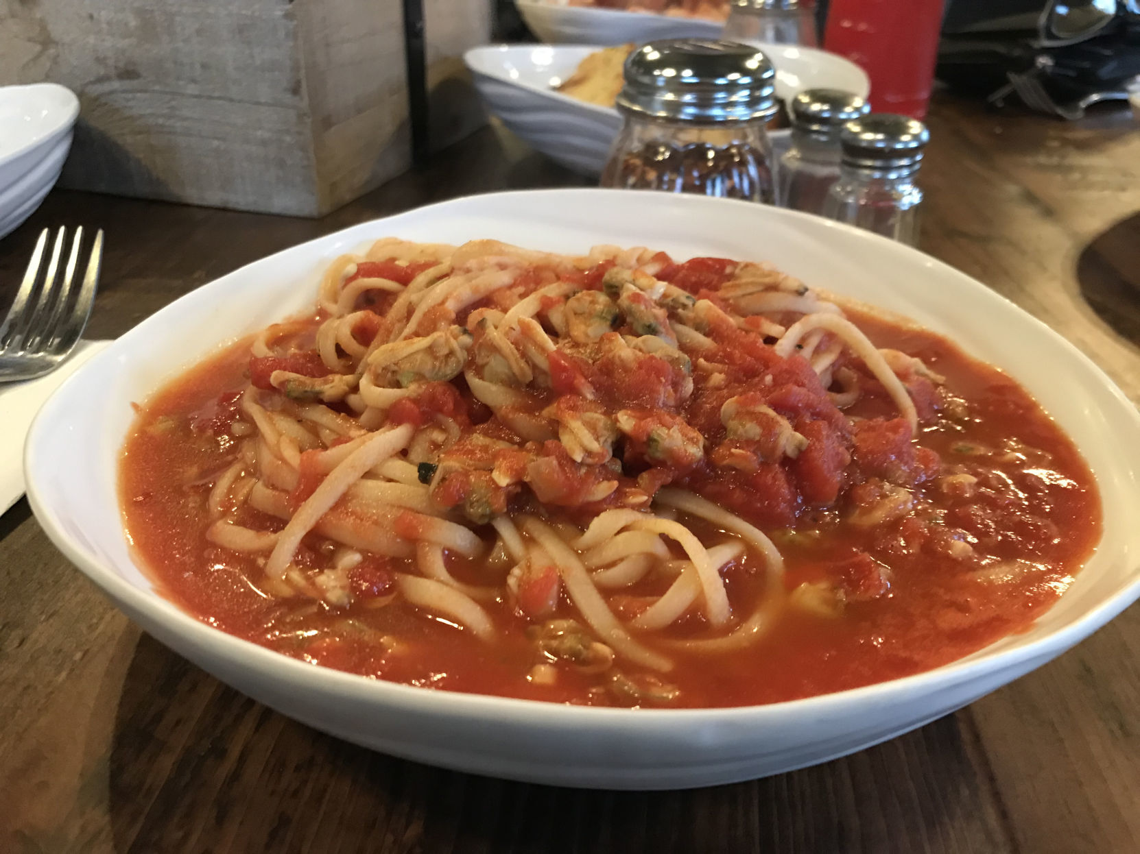 Linguini with Clam Sauce